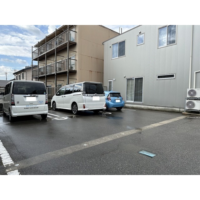 融雪付き駐車場