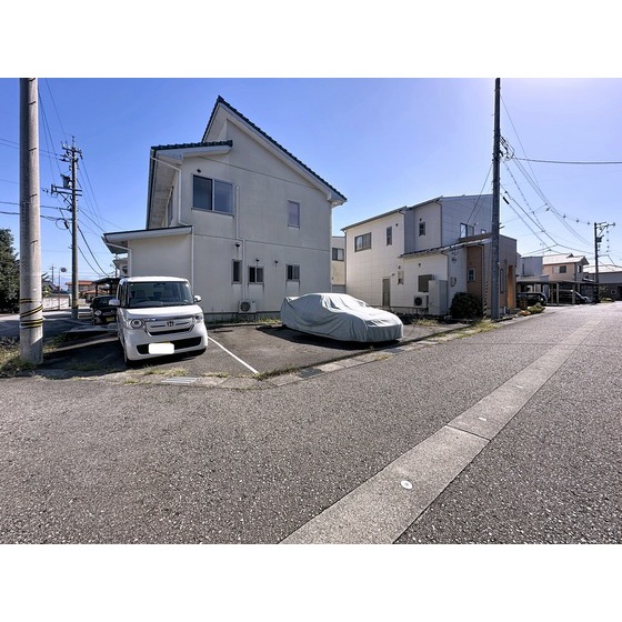 前面道路は融雪付き