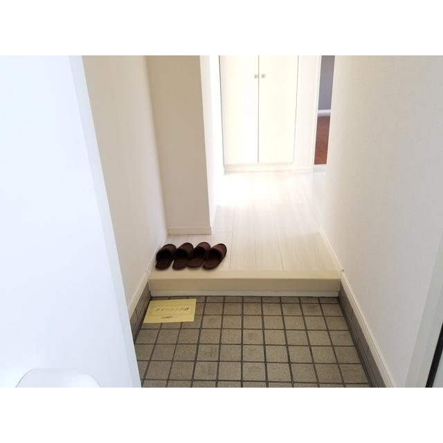 玄関からの眺めです