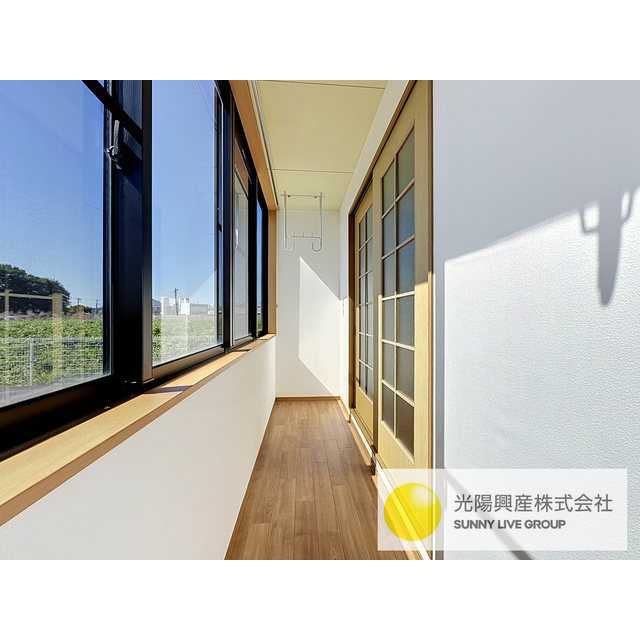 サンルーム同タイプの部屋の写真です