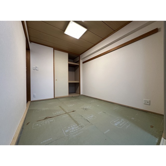 和室、入居決定後に畳搬入