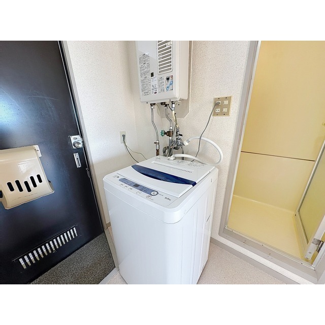 洗濯機付き