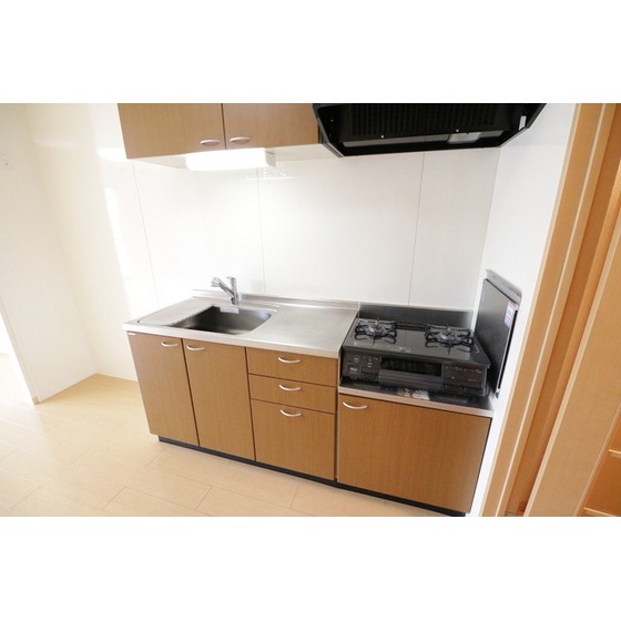 2口コンロ設置可能