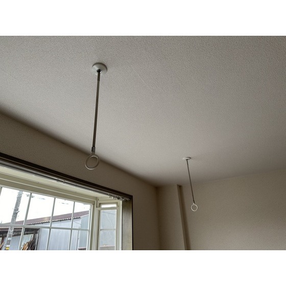 室内物干しあり