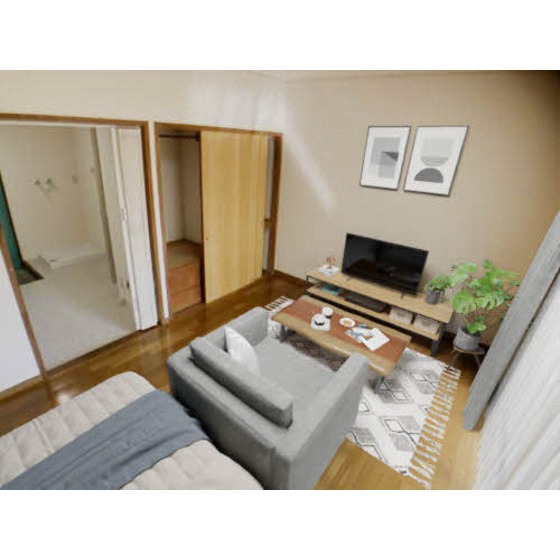 イメージです。家具家電は付きません。