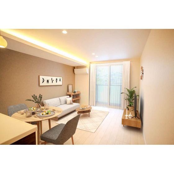 イメージです。家具などは付きません。