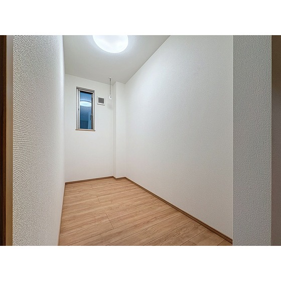 広々したランドリースペース